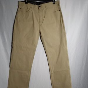 Denali Technical Men's Tan Khaki Outdoor Hiking Fishing Nylon Pants Sz 36x32
